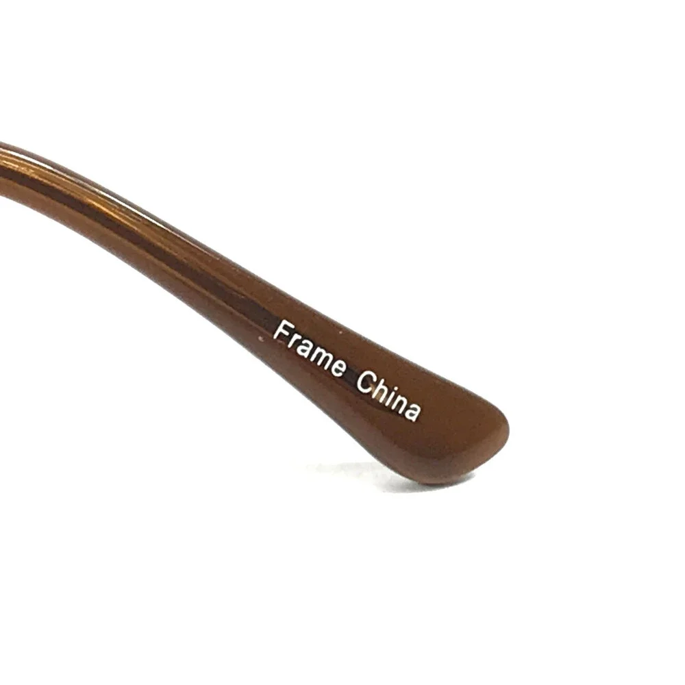 Modz Eyeglasses Frames SOUTH BEACH BROWN Rectangle Half Rim 50-18-140